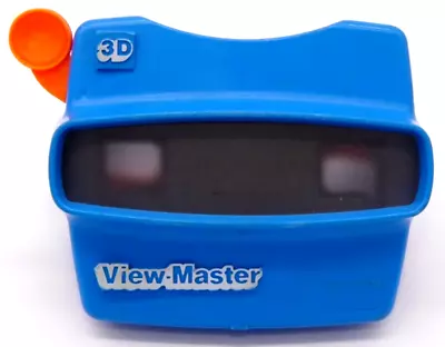 Vintage Blue View-Master 3D Slide Picture Viewer Toy USED • $15