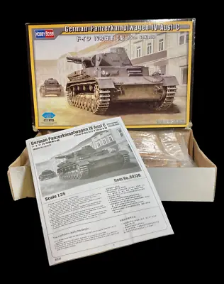 Original 2015 Hobby Boss 80130 Panzerkampfwagen IV Ausf C 1/35 Scale Model New • $36.95