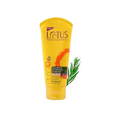 Lotus Professional PhytoRx Silk Matte Cream Sun Defence SPF 50 PA+++ 75gm  • £23.17