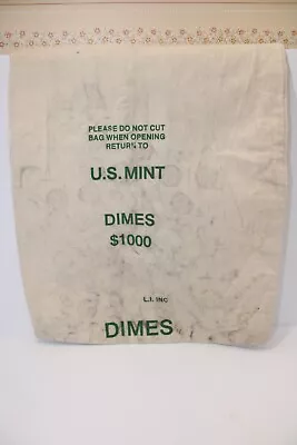 Original Us Mint $1000 Dimes Bag • $3.99