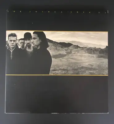 U2 The Joshua Tree Island Records 1987 Vinyl NEAR MINT Fully Play Tested Poster • $68