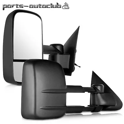 Power View Tow Mirrors Left+Right Side For 1997-2003 Ford F150 Black • $89.99