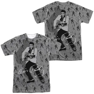 Elvis Presley Rockin All Over Unisex Adult Halloween Costume T Shirt S-3XL • $27.99