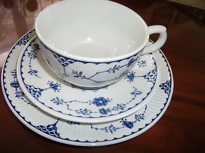 Masons Blue Denmark Pattern Cup  Saucer & Plate • £9.99