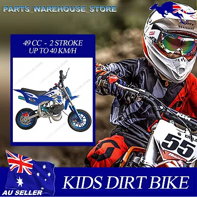 Kids Dirt Bike Mini Motor Pocket Bike 2 Stroke 49cc Motorcycle Monkey Atv Toys • $375