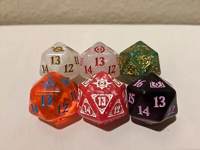 MTG Murders At Karlov Manor LCI WOE MOM ONE LOTR Oversized Dice Set Of 6 • $40