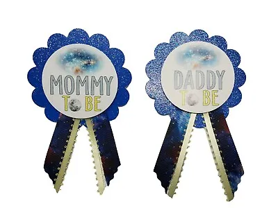 Galaxy Twinkle Little Star Baby Shower Pin For Mommy Daddy To Be Gender Reveal • $11.99