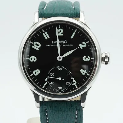 £864.91 • Buy Eberhard & Co Traversetolo Men's Watch 21016 42MM Steel Pretty Papiere