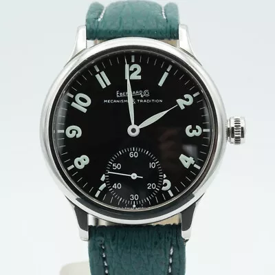 £864.91 • Buy Eberhard & Co Traversetolo Men's Watch 21016 42MM Steel Pretty Papiere