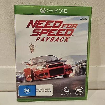 XBOX ONE: Need For Speed Payback - NFS - Ghost Games EA Games Racing Game • $19.88