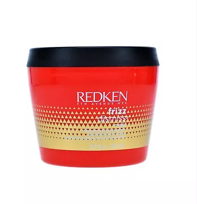 Redken Frizz Dismiss Hair Mask 250ml - Intense Smoothing Hair Treatment • £13.99