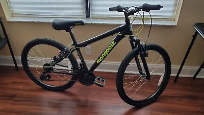 Mongoose Excursion 24  Kid's Mountain Bike - Black (R1924WMCDS) • $125