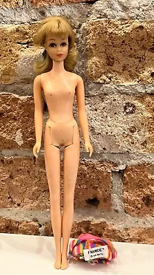 Vintage FRANCIE 1966-68 Barbie Doll Bendable Leg Blonde Japan Mattel Rooted Lash • $68.99