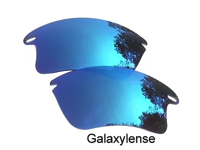 Galaxy Replacement Lenses For Oakley Fast Jacket XL Sunglasses Ice Blue  • $5.54