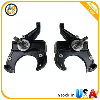2.5  Front Drop Spindles Lower Suspension + Disc Brakes For 71-72 Chevrolet C10 • $158