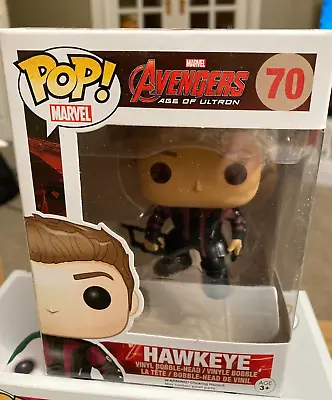 Funko Pop Marvel Avengers Hawkeye New/boxed 3+ Bobble-head • £7.99