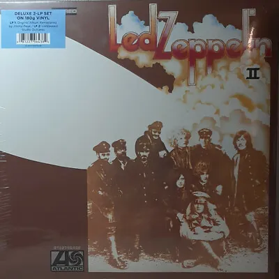 Led Zeppelin Led Zeppelin II Remastered Deluxe 180gm Vinyl 2 LP Tri-fold Sleeve  • $64.99