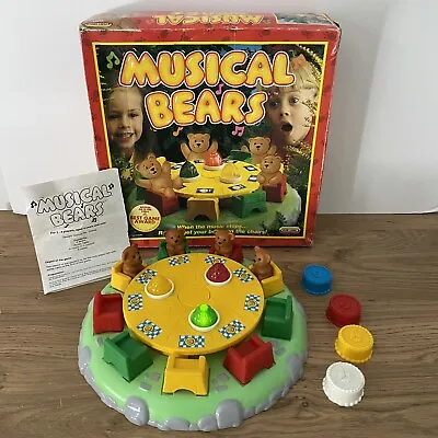 MUSICAL BEARS Board Game Spears Vintage (1994) 100% Complete Tested & Working • £24.95