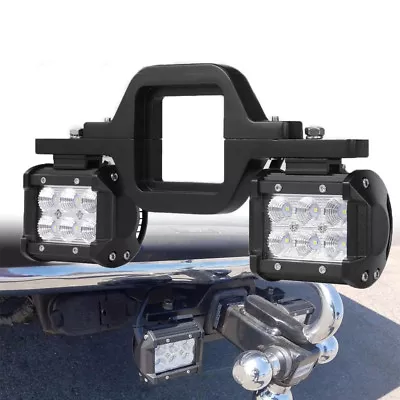 $28.49 • Buy Fit Ford F150/250/350 Explorer Pickup Backup Reverse Tow Hitch 18W LED Light Bar