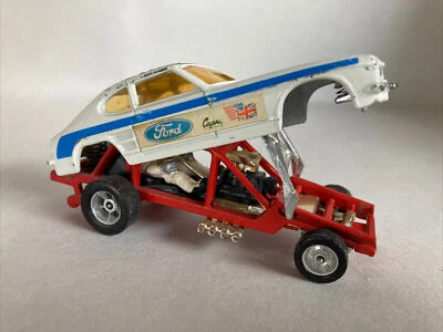 £19.99 • Buy Vintage Corgi Toys 163 Ford Capri Mk1 Santa Pod Glo Worm Dragster 1971-73