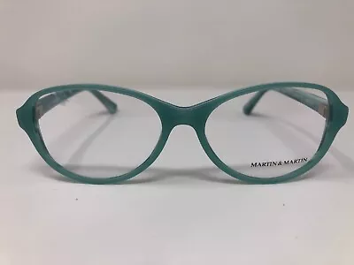 Martin & Martin Eyeglasses Frame Germany HENRIETTE C189 54-16 Blue/Green SA42 • $25