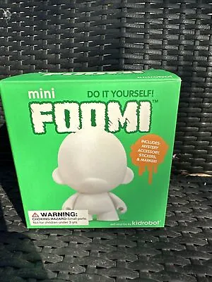 NEW Kidrobot - Foomi DIY Do It Your Self Blank 7  Vinyl Figure Retired • $49.99