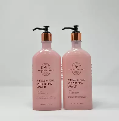 Bath And Body Works ROSE MAGNOLIA Moisturizing Body Lotion 2 Pack • $34.95