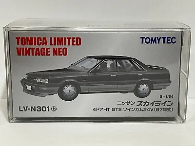 Tomica Limited Vintage Neo Tomytec LV-N301b Nissan Skyline R31 4 Door HT GTS • $23.99