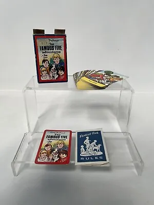 Vintage The Famous Five Adventures Enid Blyton Pepys Card Game 1978 Complete • £15.99