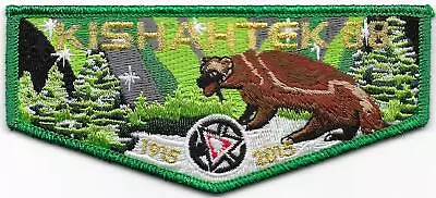 S? Kishahtek Lodge 88 2015 100th OA Ann. Flap Boy Scouts Of America BSA BCA • $4.99