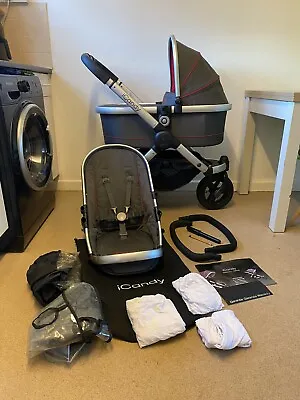 ICandy Peach Jogger All Terrain - PACE Travel System + Extras • £399.99