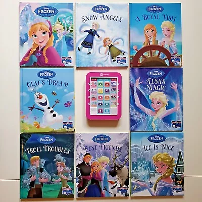 Disney Frozen Me Reader Electronic Reader And 8 Books • $14.99