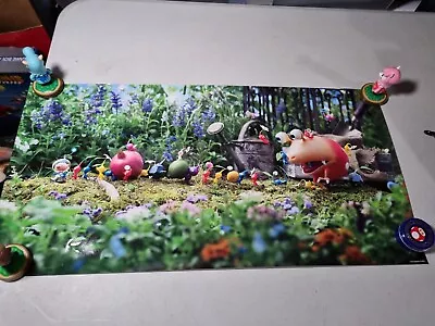 Pikmin 3 Club Nintendo Poster 2013 • $39.99