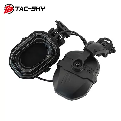 TS TAC-SKY ARC Rail Mount Tactical Headset Hearing Protection Noise Reduction • $89.99