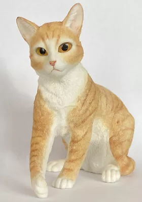 Country Artists Ginger Tabby Cat Kitten Puss Pawing 01687 Ornament Figurine • £44.99