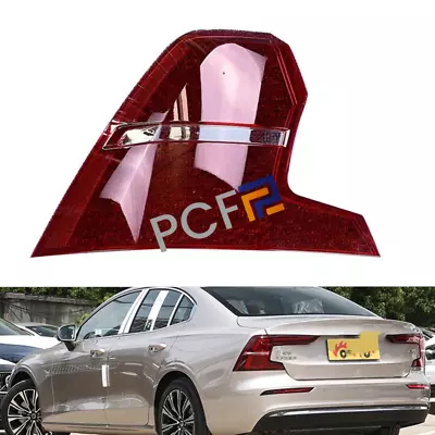 Replace For Volvo S60 2019-23 Outer Left Rear Tail Light Brake Light Lens Cover • $149.24