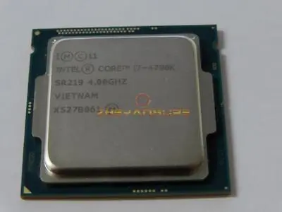 Used 1PCS Intel Core I7-4790K 4.00 GHz Quad-Core LGA1150 SR219 CPU Processor • £83.34