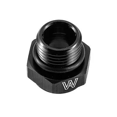 6AN ORB O Ring Boss Adapter AN Fitting ORB W/ 1/8 NPT  Port  On End Aluminum • $7.67