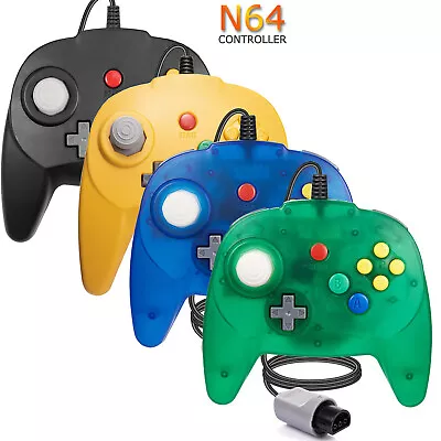 Classic N64 Controller Retro Gamepad Joystick For Nintendo 64 N64 Game Console • $12.39