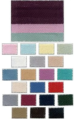 Monks Cloth Fabric 60  100% Cotton 4x4 Weave/8 Count 10 Yard Bolt (27 Colors) • $249.95