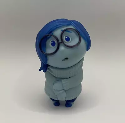 Inside Out Mini Figure - Sadness - Disney Pixar Tomy Kids Toy - Blue Girl 4cm • $5.95