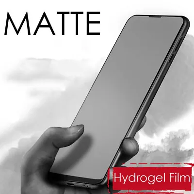 $6.59 • Buy 3Pcs Hydrogel Film Screen Protector For IPhone 15 14 13 12 Pro Max XR XS Matte