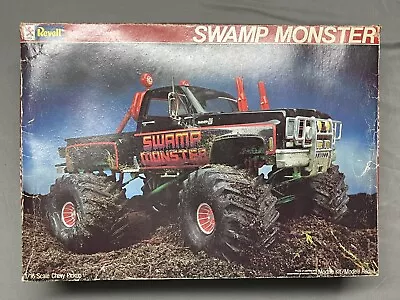 Vintage 1984 Revell Swamp Monster 1/16 Scale Chevy Model Truck Kit New-Open Box • $255