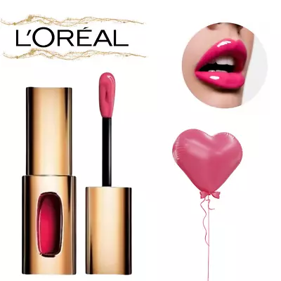 L'Oreal Lipstick L'Extraordinaire Colour Riche Lip Gloss - Rose Symphony 201 • £3.79