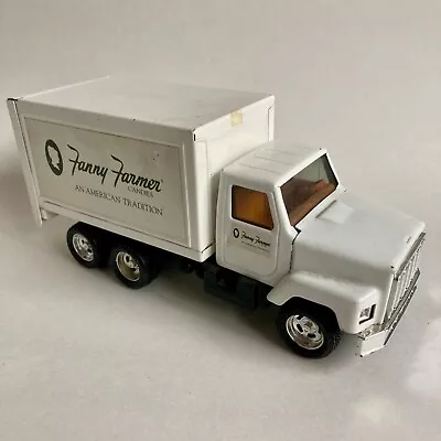 Vintage 1987 ERTL Fanny Farmer Candies Delivery Truck Steel Toy • $31