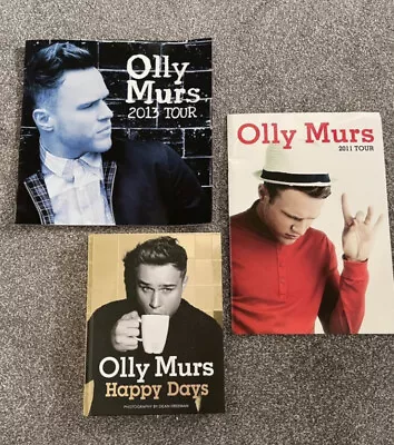 Olly Murs Signed Book And Two Tour Programs • £8