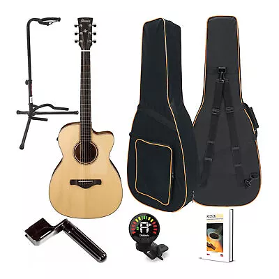 Ibanez Artwood ACFS300CE 6 String Acoustic Guitar Open Pore Semi Gloss Bundle • $699.99