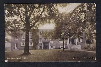 Newark DE Delaware High School Vintage New Castle County UB Postcard 1906 PM • $11.50