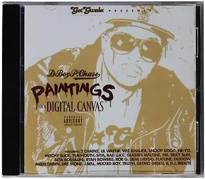 D-BOY P CHASE Paintings On A Digital Canvas CD Mitchy Slick Yukmouth NEAR MINT ! • $26.99