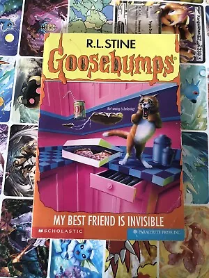 Goosebumps #57 My Best Friend Is Invisible R.L. Stine • $10